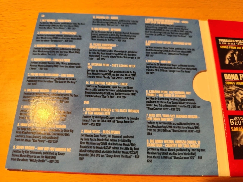 Various Artists Ruf Records: 25 Years Anniversary (CD) Album with DVD - Bild 2 von 4