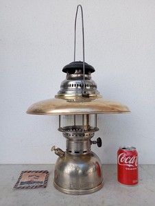 Lanterne à Pétrole Petromax 821/250CP Vintage Pour Camping - Pour Pièces (ne Fonctionne Pas)