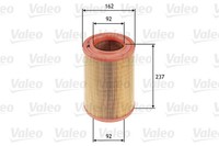 Luftfilter Valeo 585645 Filtereinsatz FüR VW T4 Transporter 70B 70C 7DK 70K 7DB