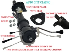 Square Body Tilt Steering Column 1979 1980 1981 1982 1983 Chevy GMC Pickup Truck