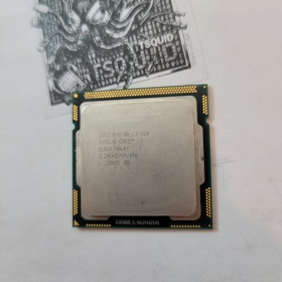 Intel Core i3-550 CPU Desktop 3.20GHz 4MB Cache LGA 1156 SLBUD Malay