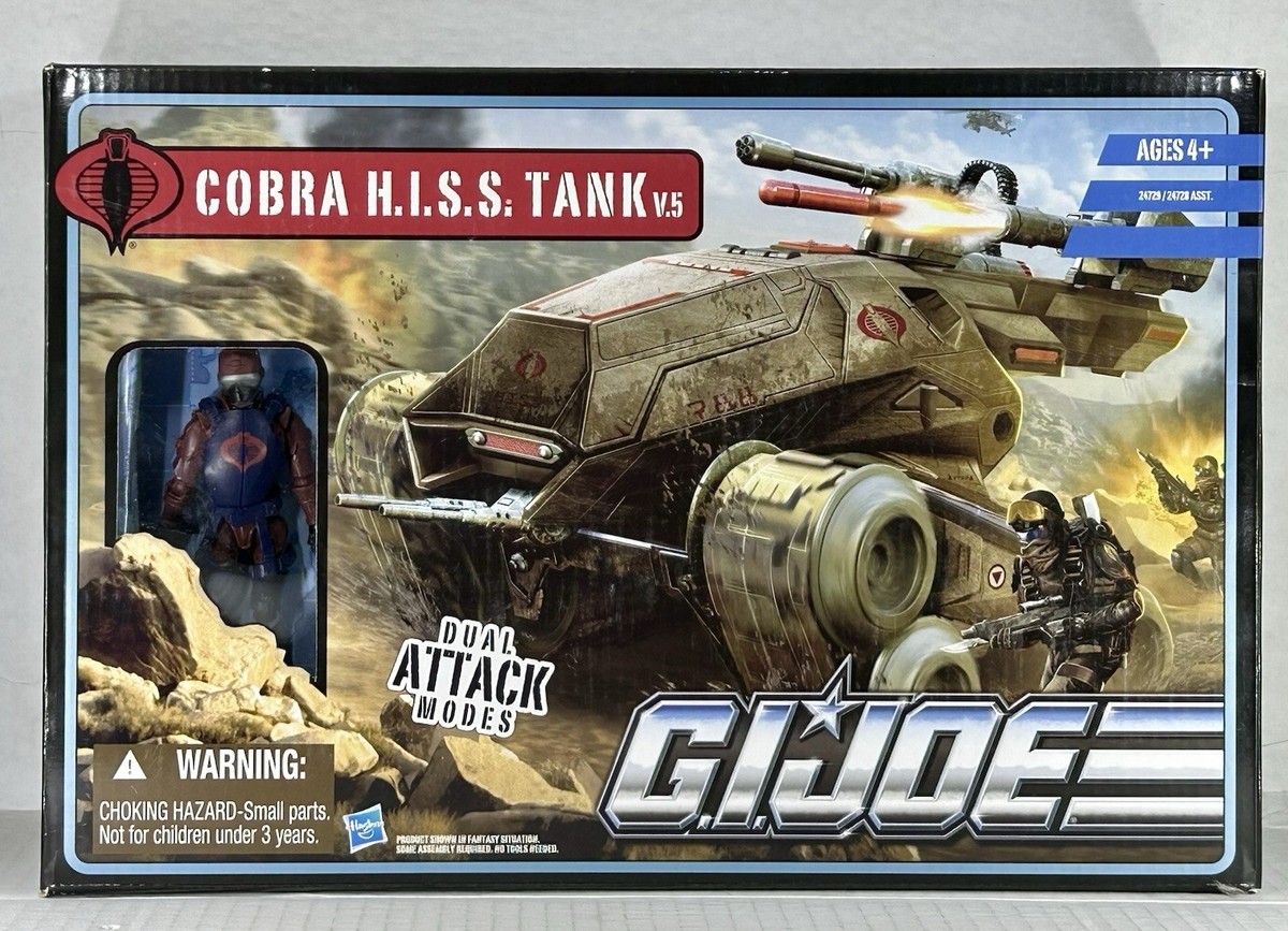 ミリタリー G.I. Joe Cobra H.I.S.S. Tank V.5 H.I.S.S. v5 - G.I. Joe Toy Database and Checklists