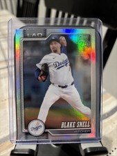 2026 Topps Series 1 Baseball #340 Blake Snell Rainbow Foil