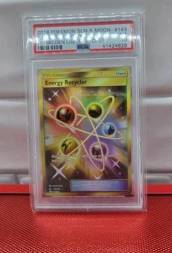Pokemon Energy Recycler (Secret) 143/131 PSA 10!!!