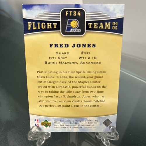 Fred Jones Flight Team Upper Deck 2004 - Bild 2 von 2