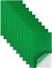 Glitter Foam Sheets with Adhesive Backing Self Adhesive Eva Foam for Crafts 7"