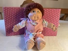 VTG 1987 CABBAGE PATCH/COLECO/OAA PINK AND FLORAL ROMPER W/MATCHING BLOUSE, KT
