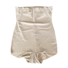 Maidenform 2059 Sleek Smoothers Hi-Waist Boyshort Shapewear Size S Nude Comfort