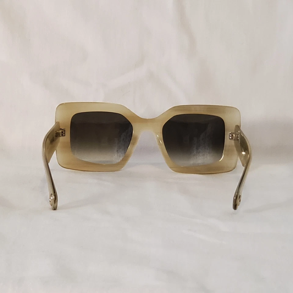 Gafas de sol Lanvin LNV649S marfil blanco cuerno usadas en excelente estado Foto 3 de 4
