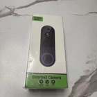 Camtro T52 Wireless Video Doorbell Camera Black AI Human Detection Night Vision