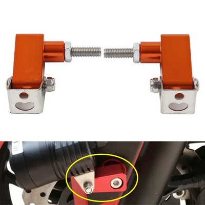 Orange Lower Fork Mount Headlight Bracket For Kawasaki Ninja 250