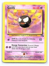 Gastly Unlimited Uncommon Fossil 33/62 LP on eBay