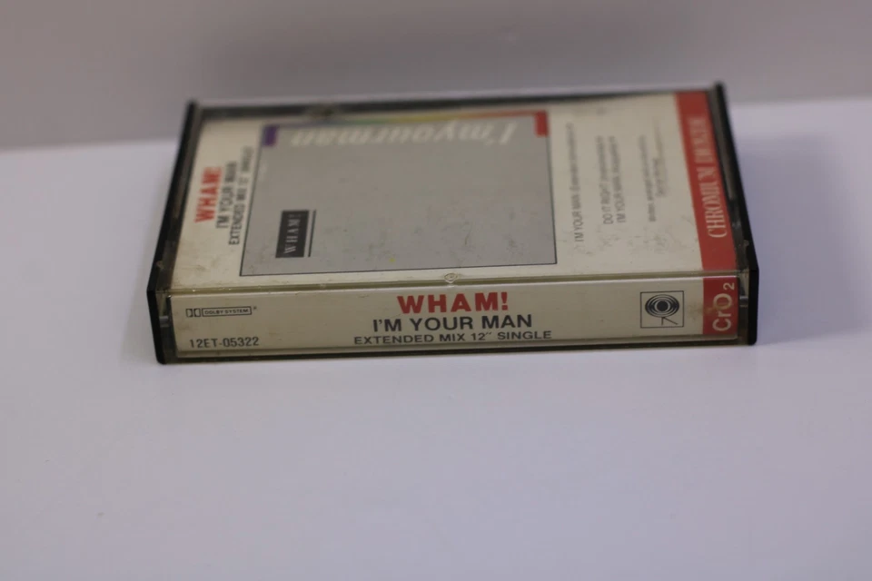 WHAM! Cinta de casete I’m Your Man 1985 Foto 3 de 4