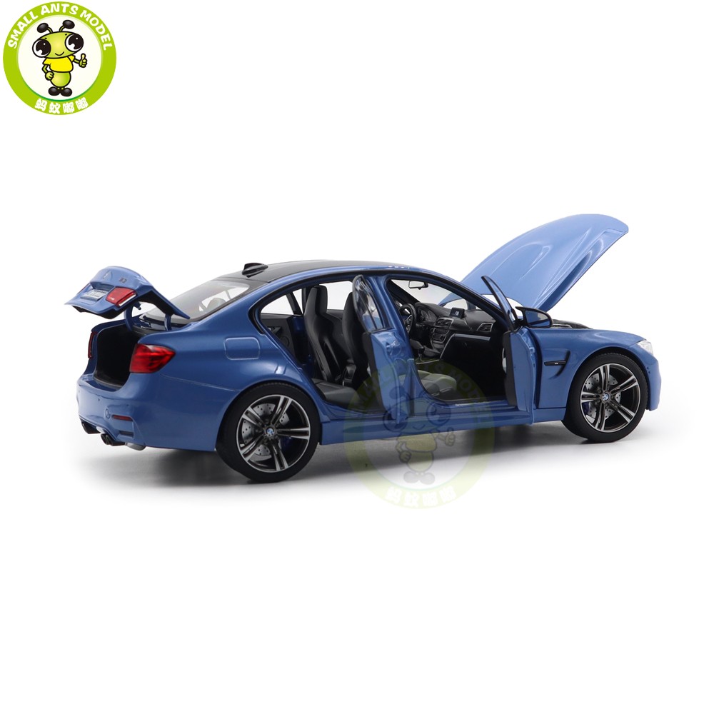 1/18 BMW M3 Competition 2017 Norev 183255 Marina Blue Diecast