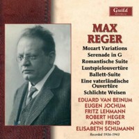 Max Reger Max Reger: Mozart Variations/Serenade In G/Romantische Suite/... (Cd)