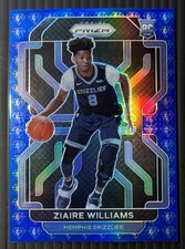 2021-22 Panini Prizm - Ziaire Williams #313 Nba 75th Anniversary Prizm (RC)