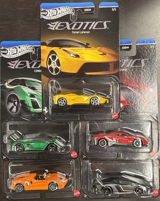 2026 Hot Wheels Silver Series Exotics - SET OF 5 In Hand