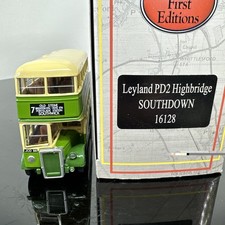 EFE 1/76 Scale Model Bus 16128 - Leyland PD2 Highbridge - Southdown #7 Southwick