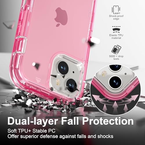 for iPhone 15 Case, Heavy Duty Shockproof Protection Phone Cases, Anti-Drop, - Bild 5 von 7
