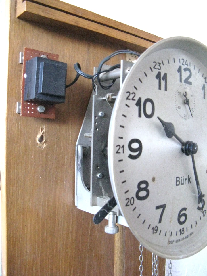 Bürk Hauptuhr/ Mutteruhr/ Wanduhr - Bild 4 von 4