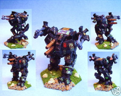 Battletech painted Mangonel battlemech TC