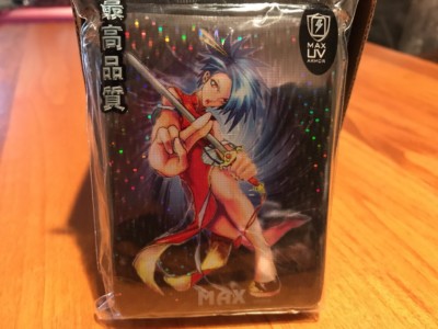 Max Protection Neo Sleeves from Box Kung Fu Girl Black