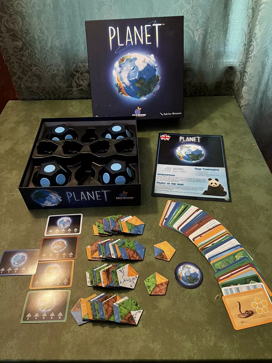 Blue Orange Games Planet Board Game - Award Winning Family or Adult  Strategy