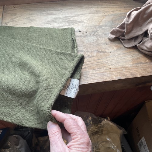 ARMEE, USMC, USAF, USN, GI Militär Wollschal, hergestellt in den USA warm Winter Halstuch - Bild 2 von 3