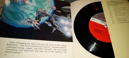Star Wars vinyl 33 1/3 record 1983 + other yoda random toys items - Picture 7 of 8