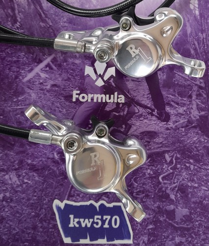 Formula - Brake set R1 Silver Polish TFRA Silver ready2use front 85cm rear 146cm - Picture 6 of 8