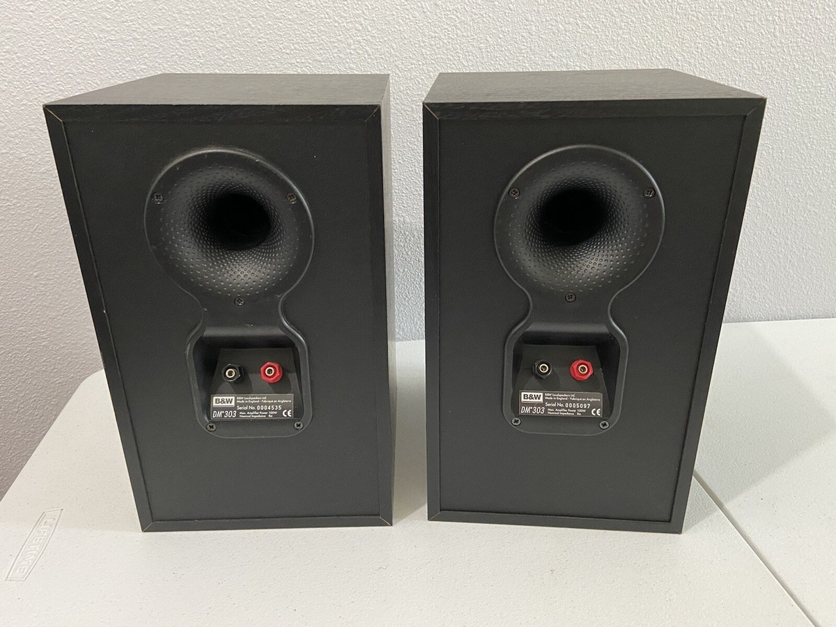 B&W DM303 ブックシェルフ型スピーカー（ペア） 【公式通販】
