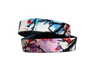 ZOX Medium Armband/Karte - Live For The Day - Silber - #0943 - nie getragen