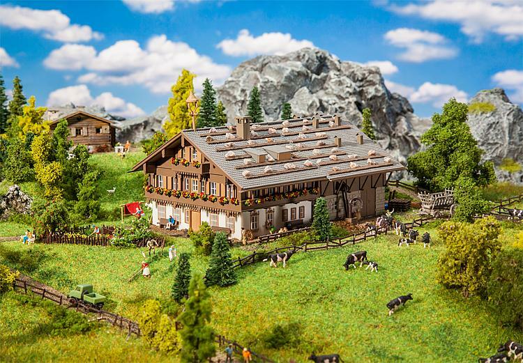 Faller 232199 Spur N - Großer Alpenhof Mit Scheune Neu Und Ovp