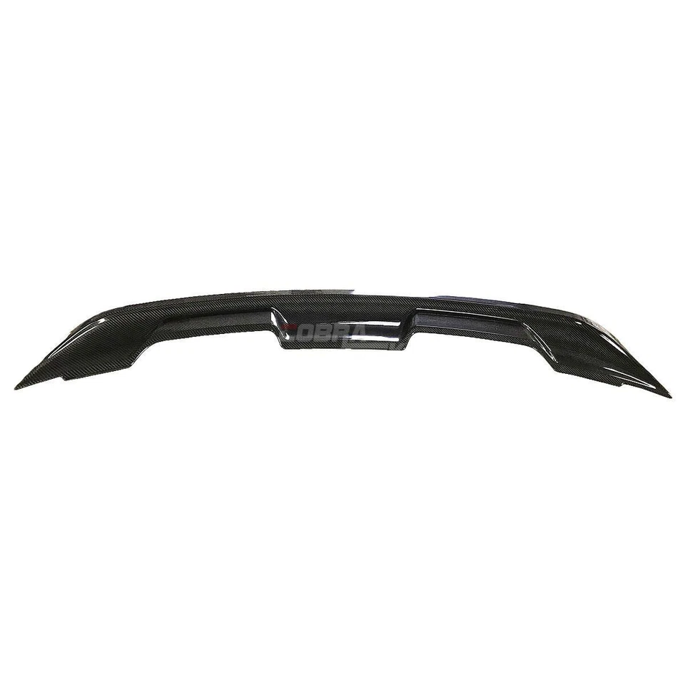 For 15-21 Mustang GT500 Real Carbon Fiber Gloss Black Rear Trunk Spoiler Wing - Image 4 of 4
