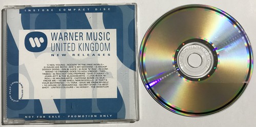 Rare Warner Promo Cd Album Frankie Goes To Hollywood Neil Young Joan Jett Snoop
