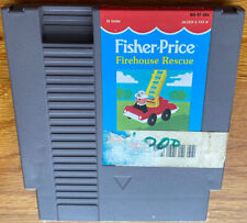 FIREHOUSE RESCUE FISHER PRICE ORIGINAL NINTENDO NES AUTHENTIC GAME CARTRIDGE