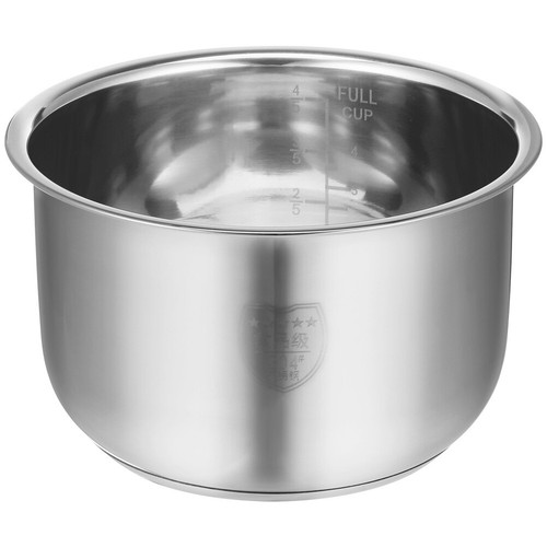 Rice Cooker Inner Pot for Liner Replacement Instant Baby Stainless Steel - 第 2/12 張圖片
