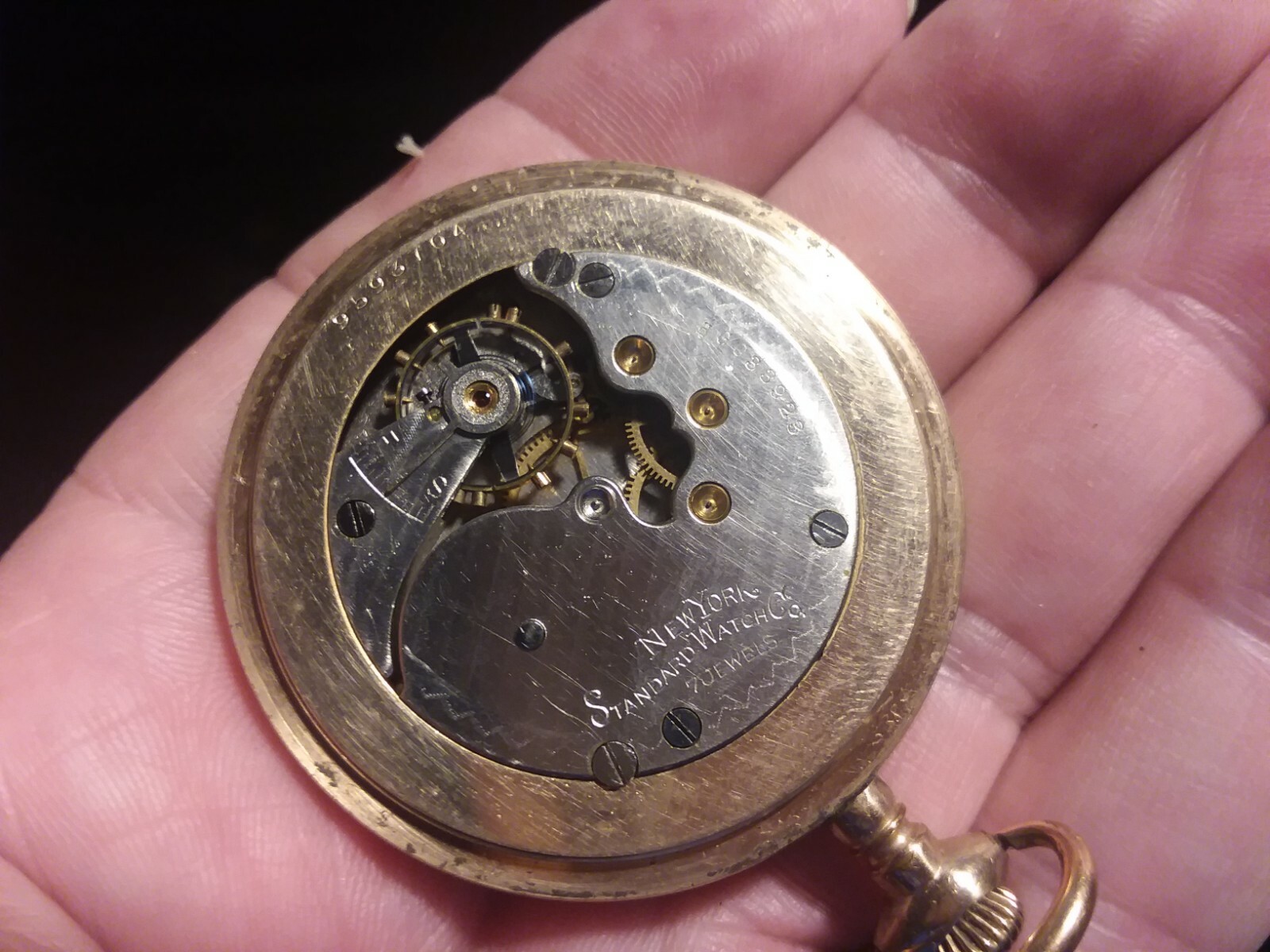 New York Standard Grade 144 Pocket Watch image 1