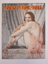 Paris Music-Hall #271 Oct. 1932  FN-  Josephine Baker Poem!  Rare Magazine!
