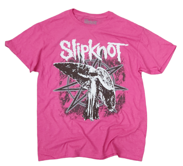 【mnem】Lot Printing Short Sleeve T-shirt Men's T shirt SLIPKNOT -UNISEX GRAPHIC T SHIRT -SIZE LARGE