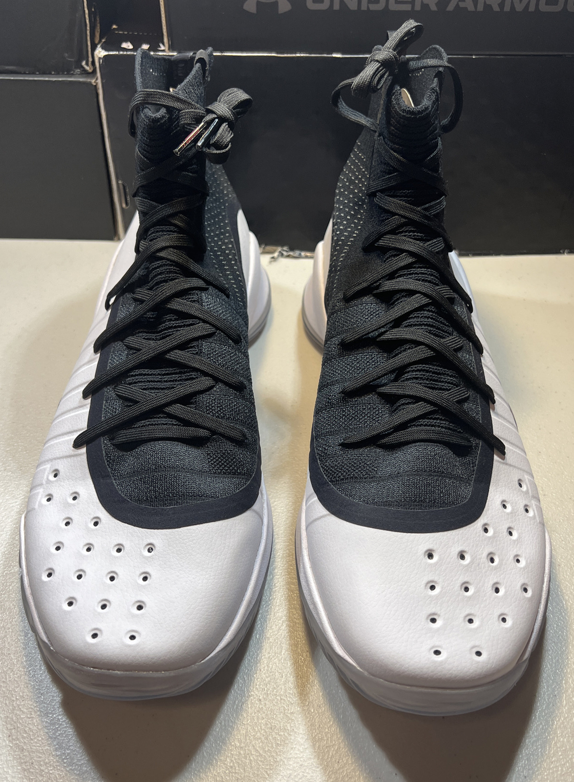 Men's Under Armour Curry 4 'Black White 