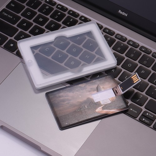 Gift Custom Card USB 2.0 Flash Drive Free Logo Pen Drive 8G U Disk Real Capacity - Afbeelding 13 van 22
