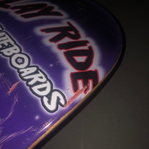 Vintage SAMMY BAPTISTA SLAY RIDE SKATEBOARD DECK Rare Shorty's Muska NOS - Picture 7 of 18