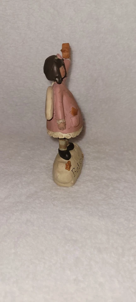 BLOSSOM BUCKET "Believe" Angel Lady Holding A Star Suzy '08 Whimsical 4" Figure  - Image 4 of 4