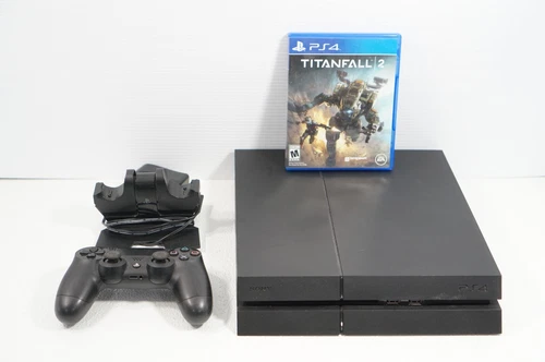 Playstation 4 Console Bundle CUH-1215A Controller Game Charger Tested & Working