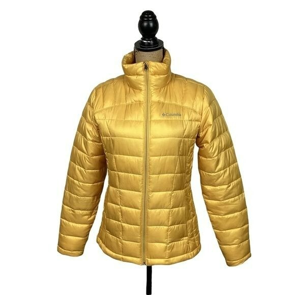 Columbia Thermal Coil Winter Jacket Yellow