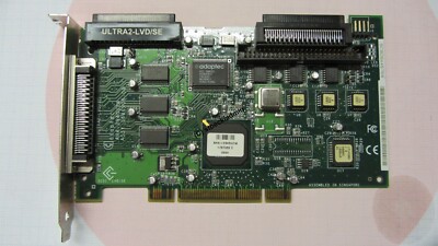 Adaptec-Controller-Card AHA-2940 U2W PCI-SCSI-Adapter-Karte LVD/SE (C3)