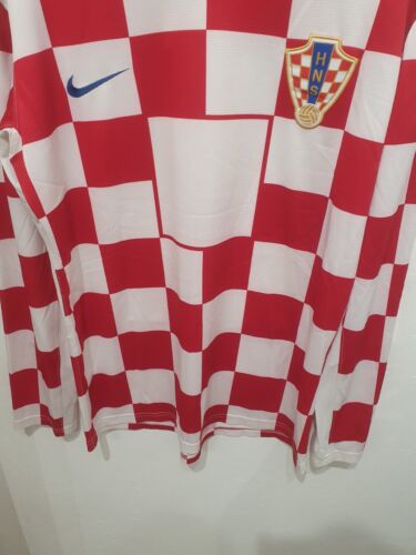 KROATIEN 2008 NIKE GRÖSSE L / XL HRVATSKA LANGARM TRIKOT SELTEN FUSSBALL - Bild 3 von 8