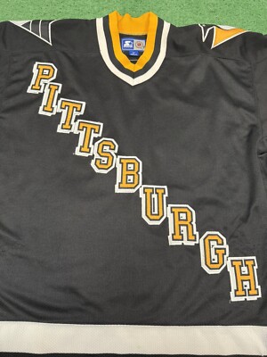 Vintage Starter Pittsburgh Penguins NHL Jersey Medium Snoop Dogg