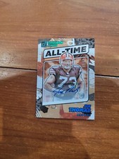 2021 Panini Donruss Joe Thomas All Time Gridiron Kings Auto # /49 !! 🔥🔥